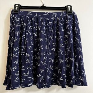 ASOS Skater Skirt w/ birds Size 6